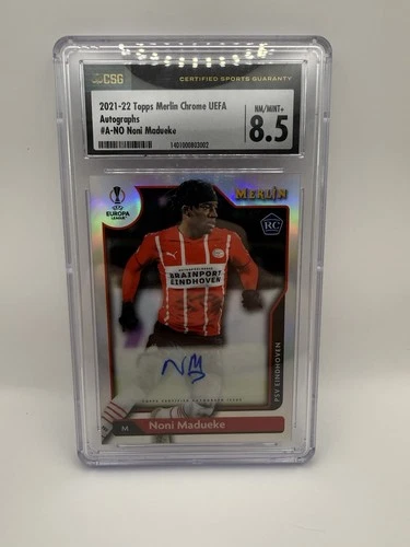 Noni Madueke 2021 Topps Merlin Chrome
