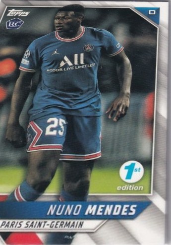 Nuno Mendes 2021 Topps 1st Edition 126