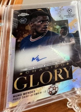 Nuno Mendes 2021 Topps Chrome /100