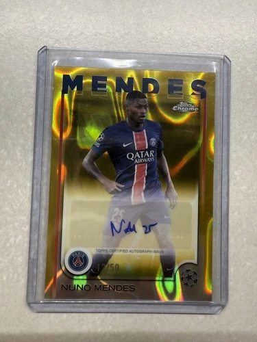 Nuno Mendes 2025 Topps Chrome /50