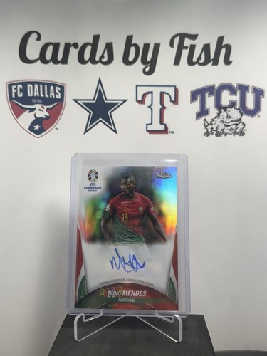 Nuno Mendes 2024 Topps Chrome