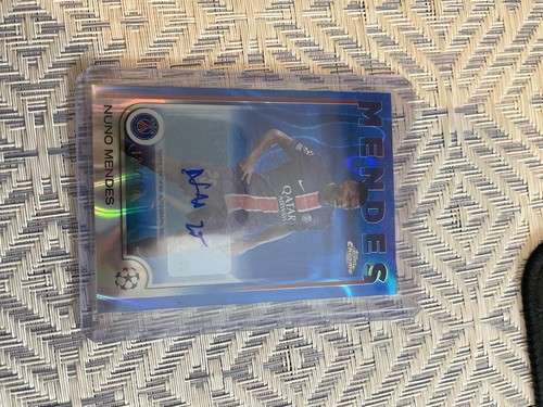 Nuno Mendes 2024 Topps Chrome Blue /150