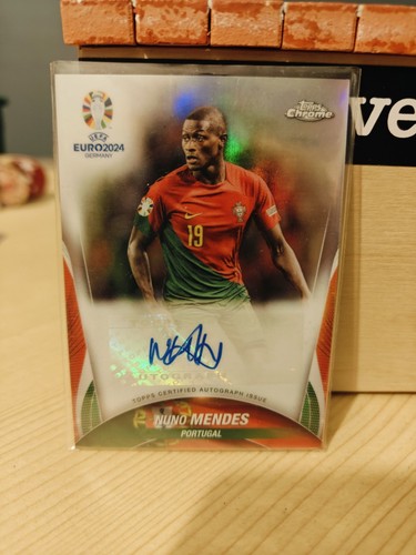 Nuno Mendes 2024 Topps Chrome UEFA EURO 2024