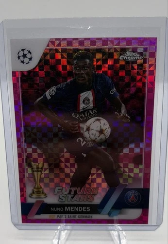 Nuno Mendes 2023 Topps Chrome Rosa