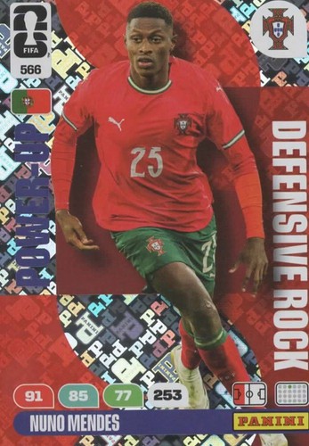 Nuno Mendes 2026 Panini Copa Mundial FIFA 2026 566
