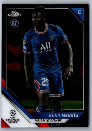 Nuno Mendes 2021 Topps Cromo