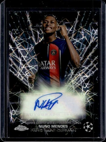 Nuno Mendes 2023 Topps Cromo UEFA
