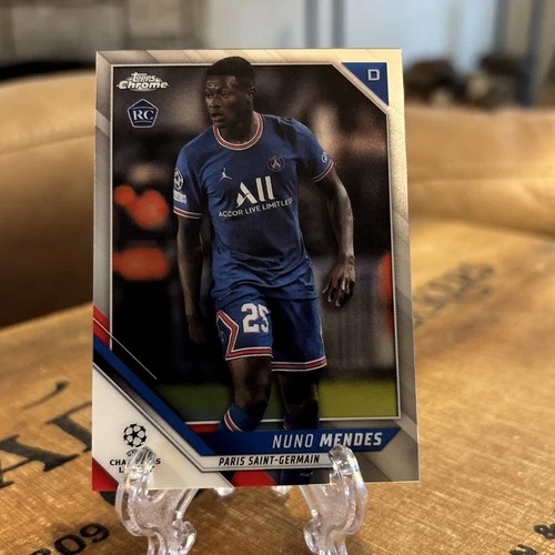 Nuno Mendes 2021 Topps Cromo UEFA Champions League