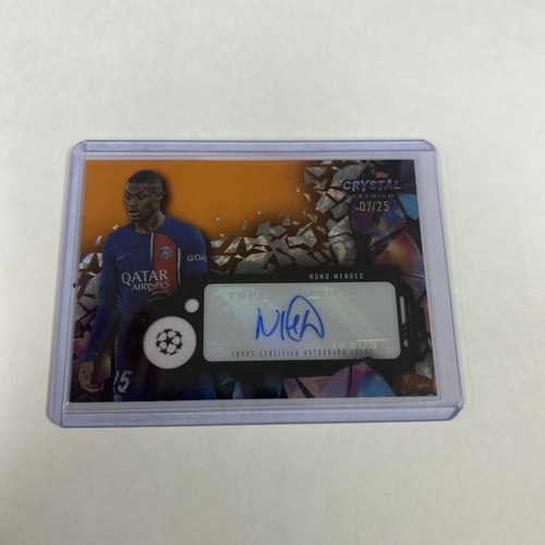 Nuno Mendes 2023 Topps Crystal Premium 02/25