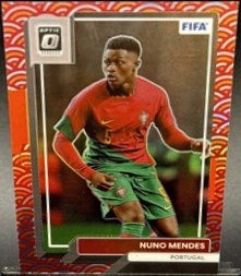 Nuno Mendes 2022 Panini Donruss Optic FIFA Photon Prizm /97