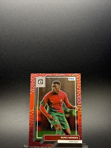 Nuno Mendes 2023 Panini Donruss Optic Photon Prizm