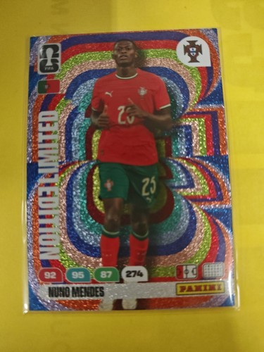 Nuno Mendes 2026 Panini FIFA World Cup 2026 Limited Edition Foil