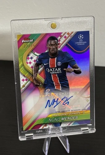 Nuno Mendes 2024 Topps Finest /75