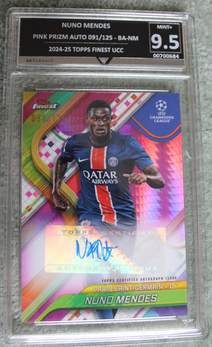 Nuno Mendes 2025 Topps Finest /99