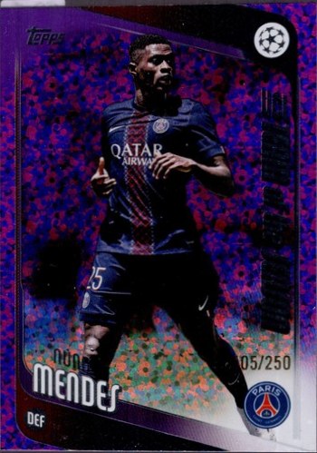Nuno Mendes 2025 Topps Flagship /250
