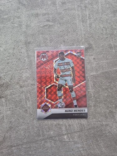 Nuno Mendes 2022 Panini Mosaic Red Mosaic