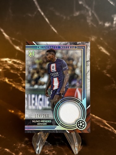 Nuno Mendes 2023 Topps Museum /250