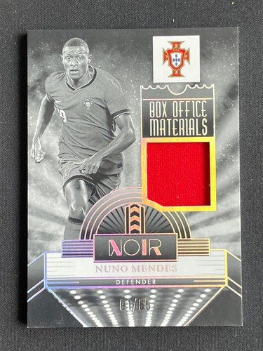 Nuno Mendes 2024 Panini Noir Calcio 01/65