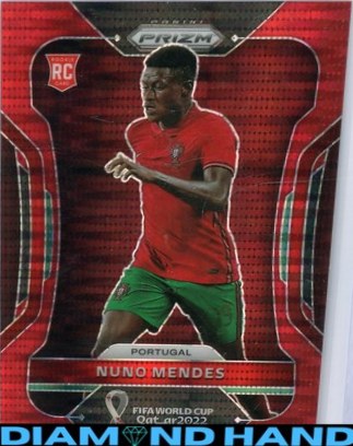 Nuno Mendes 2022 Panini Prizm Red Prizm /399