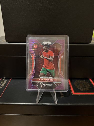 Nuno Mendes 2022 Panini Prizm World Cup Qatar Purple /35