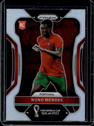 Nuno Mendes 2022 Panini Prizm World Cup Silver
