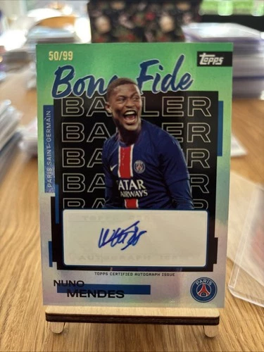 Nuno Mendes 2025 Topps PSG /99