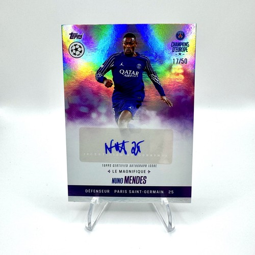 Nuno Mendes 2024 Topps PSG Champions d'Europe /50