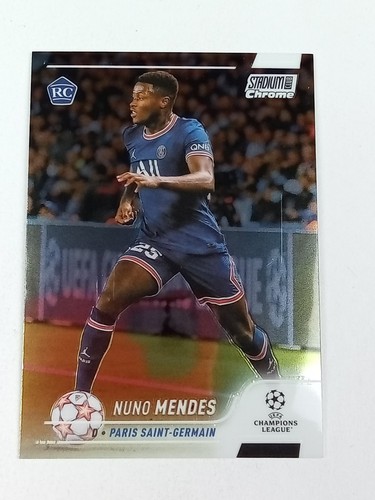 Nuno Mendes 2022 Topps Stadium Club Chrome Holo