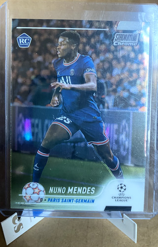 Nuno Mendes 2021 Topps Stadium Club Refractor