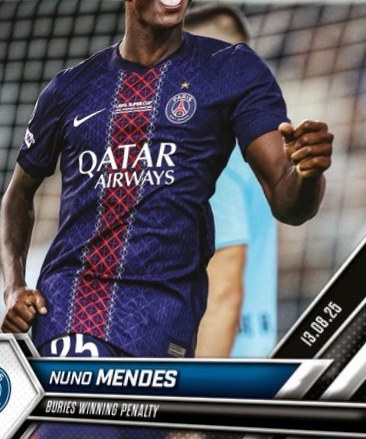 Nuno Mendes 2026 Topps Now #02