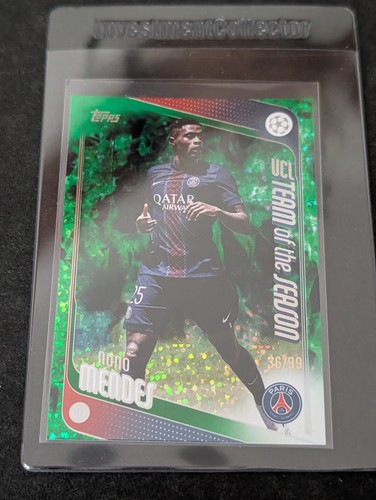 Nuno Mendes 2025 Topps UCC Flagship Black /10