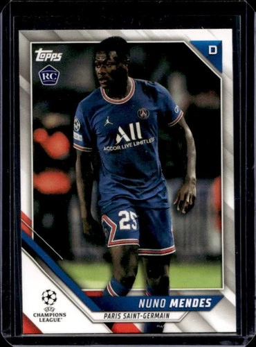 Nuno Mendes 2021 Topps UEFA #126