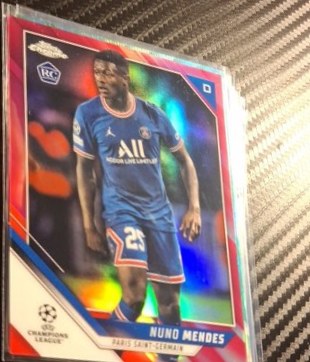 Nuno Mendes 2021 Topps UEFA Champions League /175