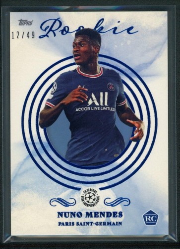 Nuno Mendes 2022 Topps UEFA Champions League /49
