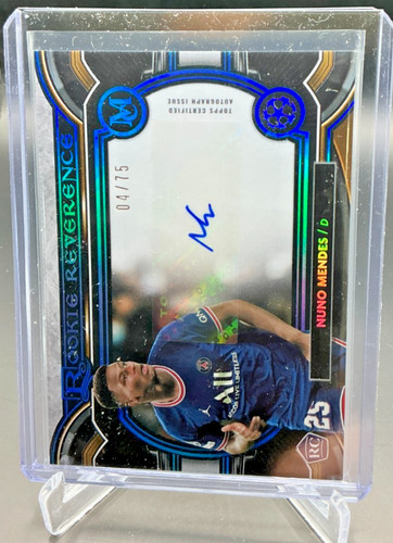 Nuno Mendes 2021 Topps UEFA Champions League /75