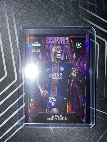 Nuno Mendes 2025 Topps UEFA Club Competitions /50
