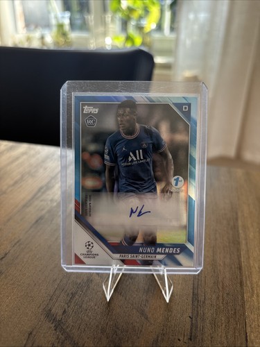 Nuno Mendes 2021 Topps UEFA First Edition /30