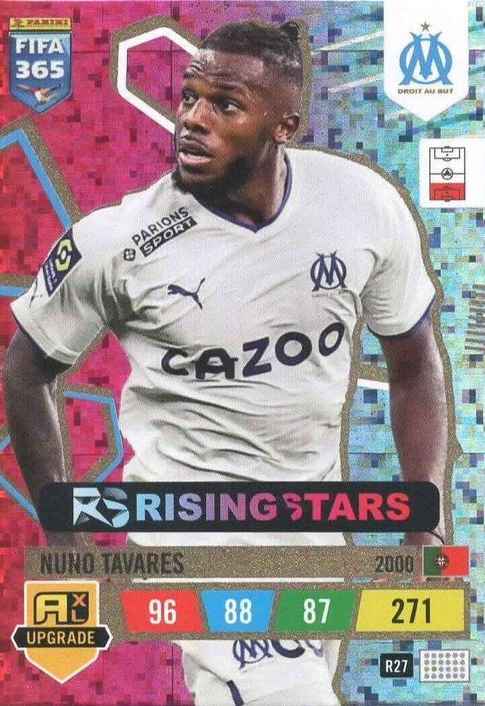 Nuno Tavares 2023 Panini Adrenalyn XL FIFA 365 Upgrade