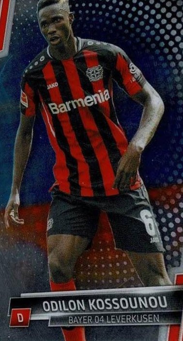 Odilon Kossounou 2021 Topps Chrome Bundesliga 68