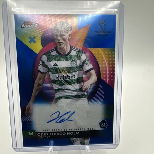 Odin Thiago Holm 2023 Topps Finest Blue Refractor /150