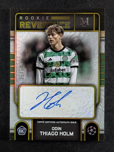 Odin Thiago Holm 2023 Topps Museum Collection Gold /50