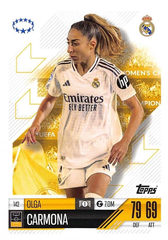 Olga Carmona 2024 Topps Match Attax UEFA Club Competitions Extra