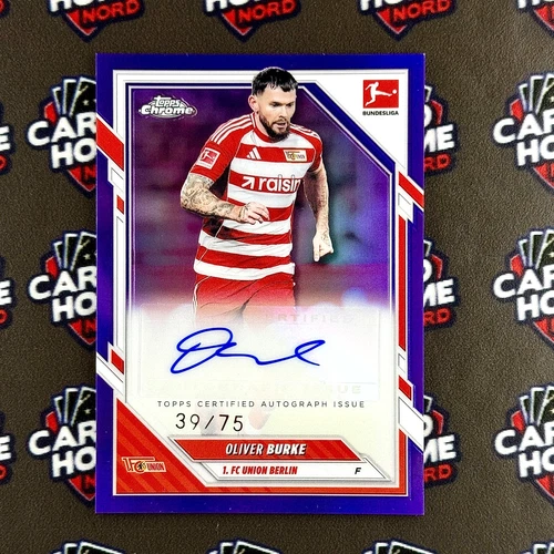 Oliver Burke 2025 Topps Chrome /75