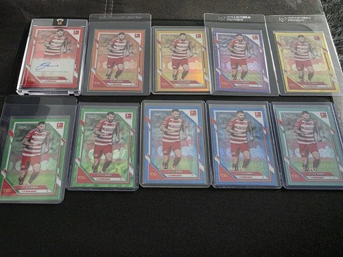 Oliver Burke 2025 Topps Chrome Bundesliga /5
