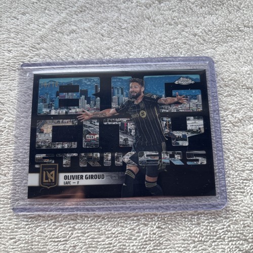Oliver Giroud 2025 Topps Chrome Black Refractor /10