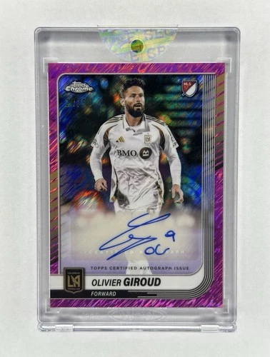 Oliver Giroud 2025 Topps Chrome Rosa Shimmer /50