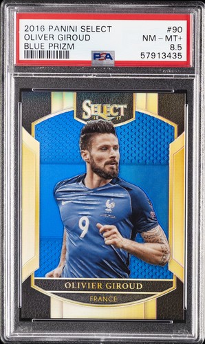 Oliver Giroud 2016 Panini Select Blue Prizm /299