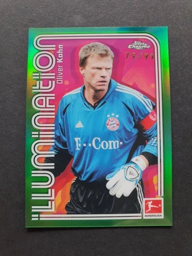 Oliver Kahn 2025 Topps Chrome Green /99