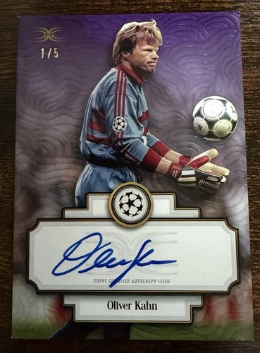 Oliver Kahn 2024 Topps Definitive Collection /5