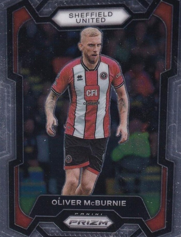 Oliver McBurnie 2023 Panini Prizm Premier League